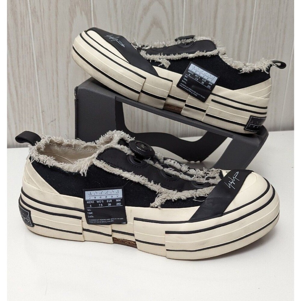 Yohji Yamamoto Xvessel G.O.P. Lows O.G. Black Tags Dial Sneakers Vessel W 7.5 M6